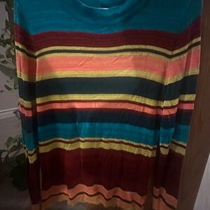 Vibrant Teal Knit Sweater by Free People